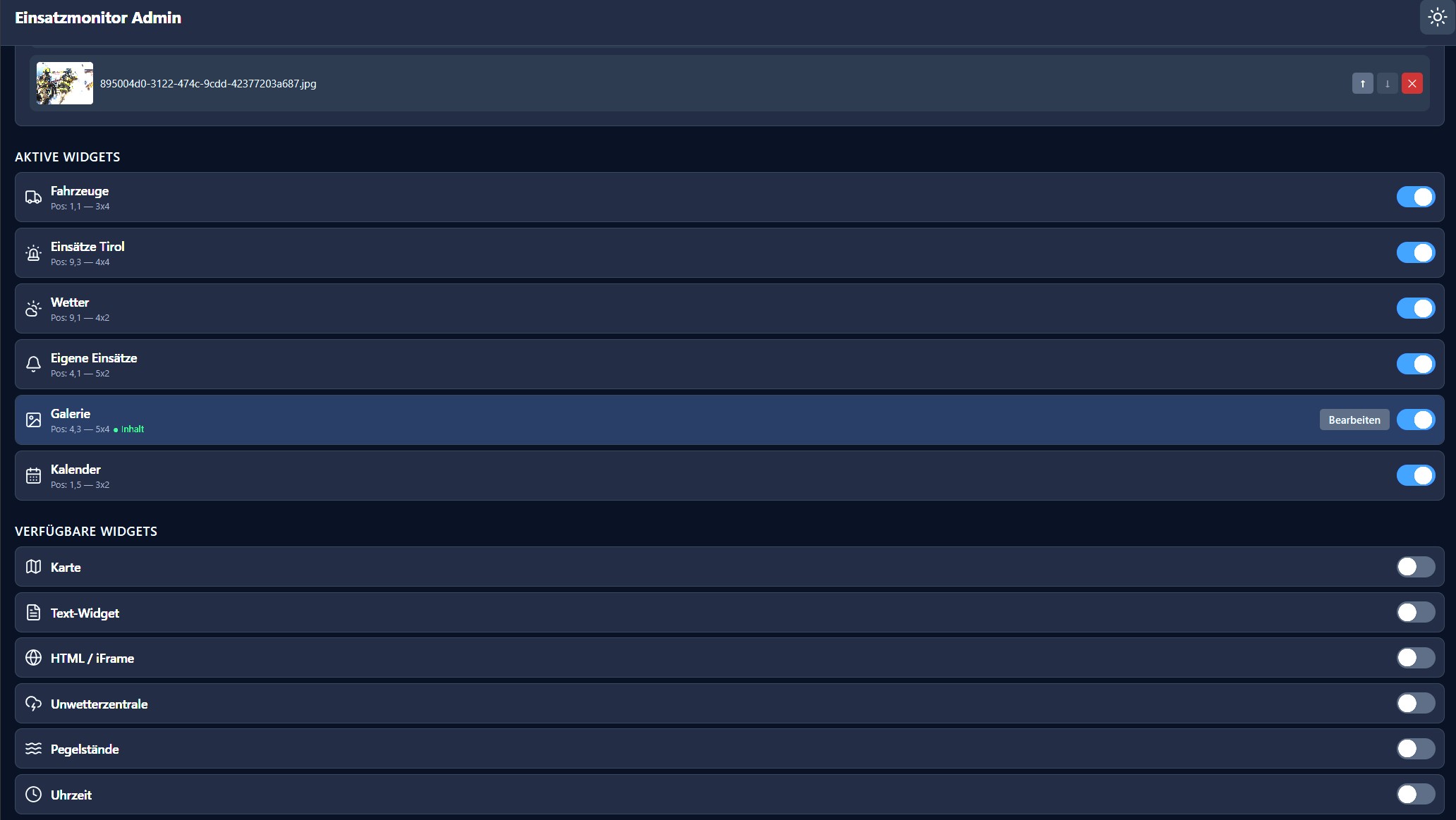 Web-Administration: Backend-Konfiguration und Systemeinstellungen